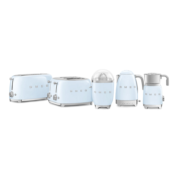 Smeg TSF02PBEU - toaster, 4 slots, Pastel Blue
