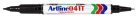 Artline 041T Twin Marker black