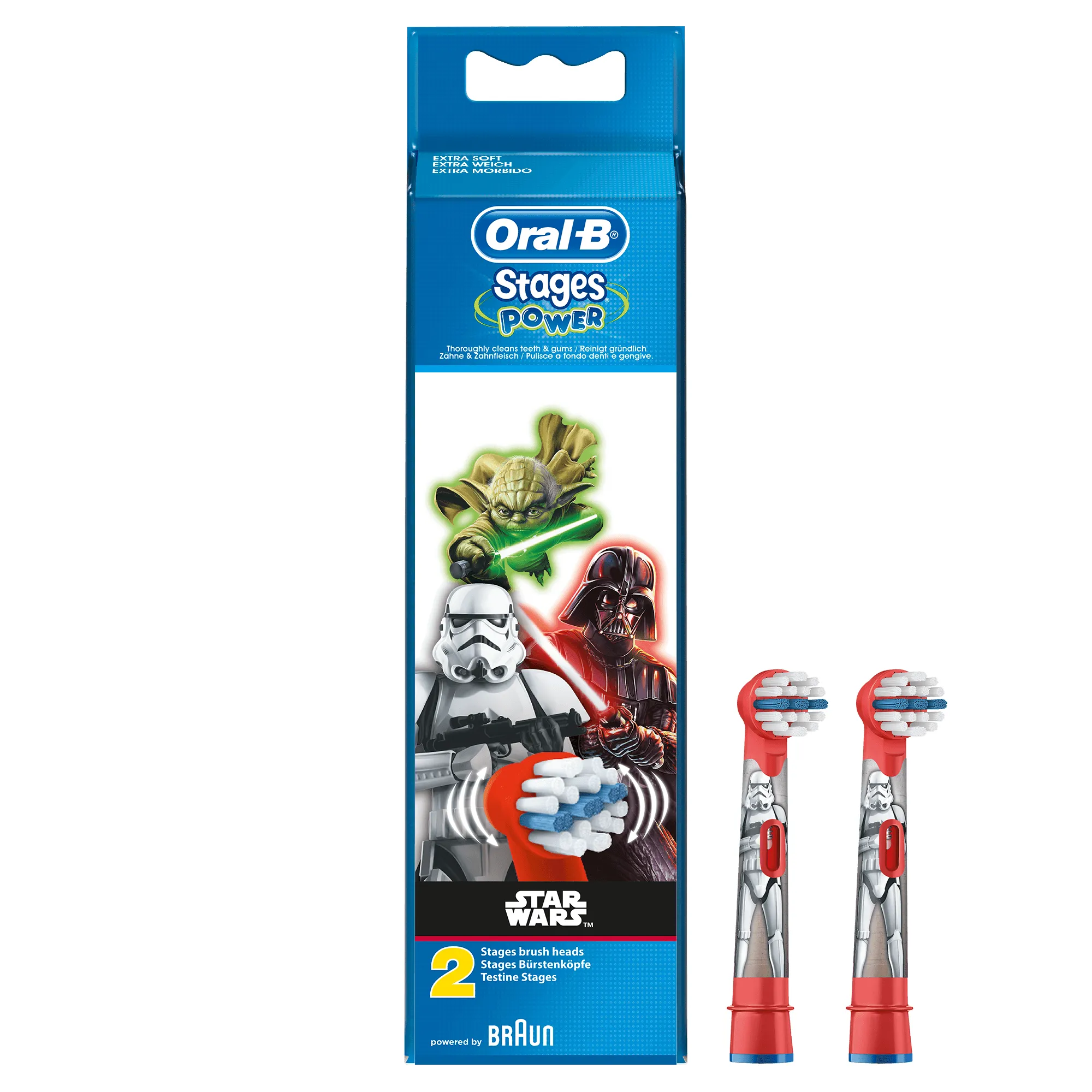 Oral-B Star Wars - brush head, 2pcs