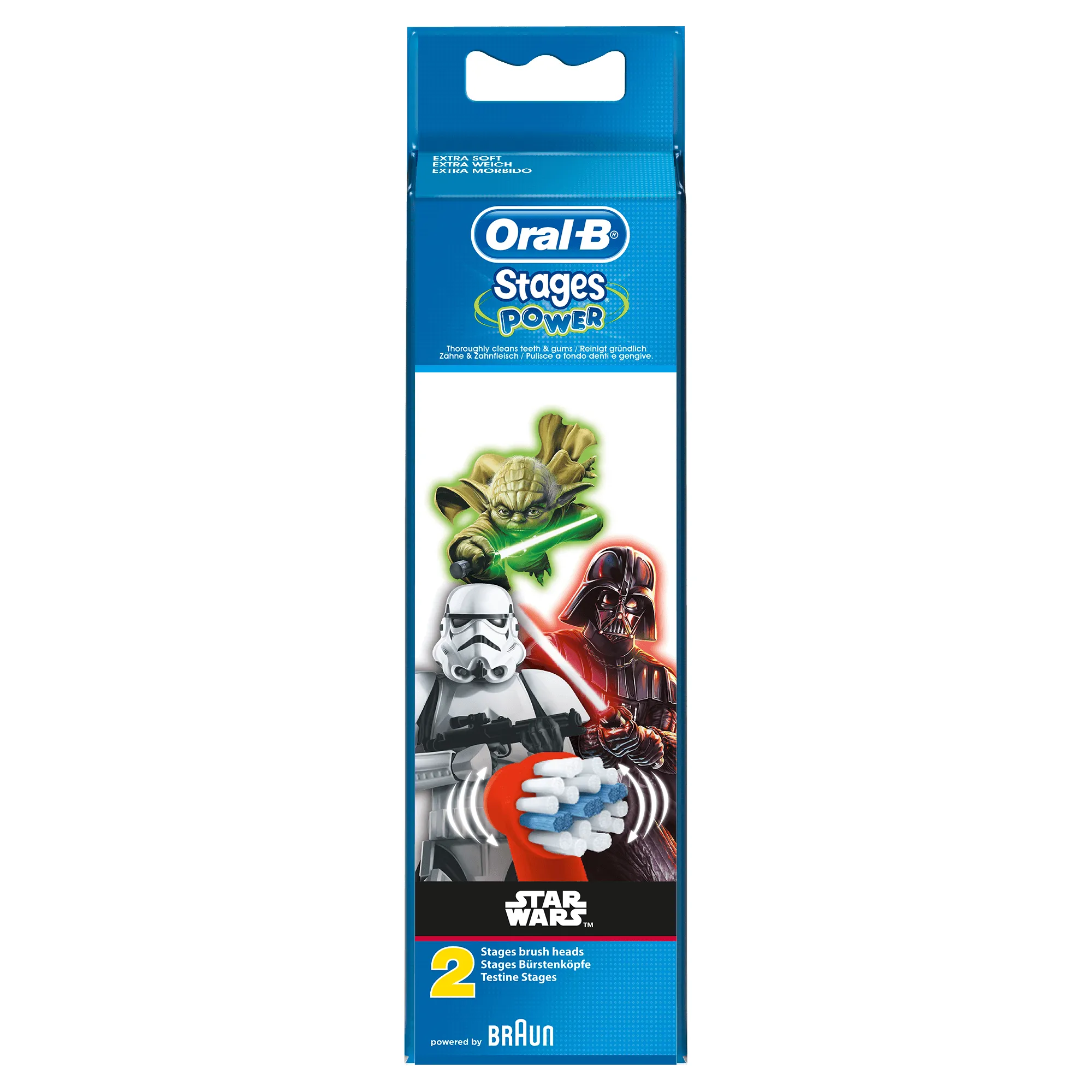 Oral-B Star Wars - brush head, 2pcs