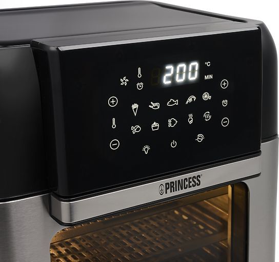 Princess Aerofryer Oven 183032, 12 l, 1500 W, airfryer, Black / Stainless Steel