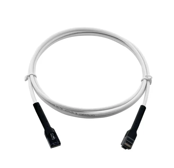 Deltaco Cat6A U/UTP RJ45 1.5m n&auml;tverkskabel, vit