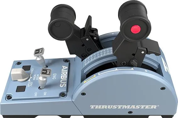 Thrustmaster TCA Officer Pack Airbus Edition, sidestick + airbus controls, PC, Blue/Black