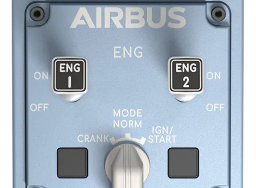 Thrustmaster TCA Quadrant Airbus edition - throttle grip, PC