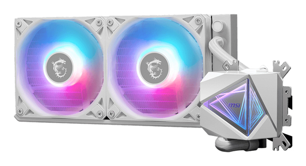 MSI MAG CORELIQUID I240 - liquid cooler, white
