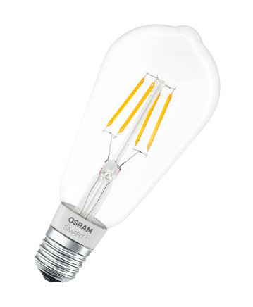 Osram Smart+ BT DIM, Apple HomeKit, Filament Edison 60 -&auml;lylamppu, E27, 5,5W