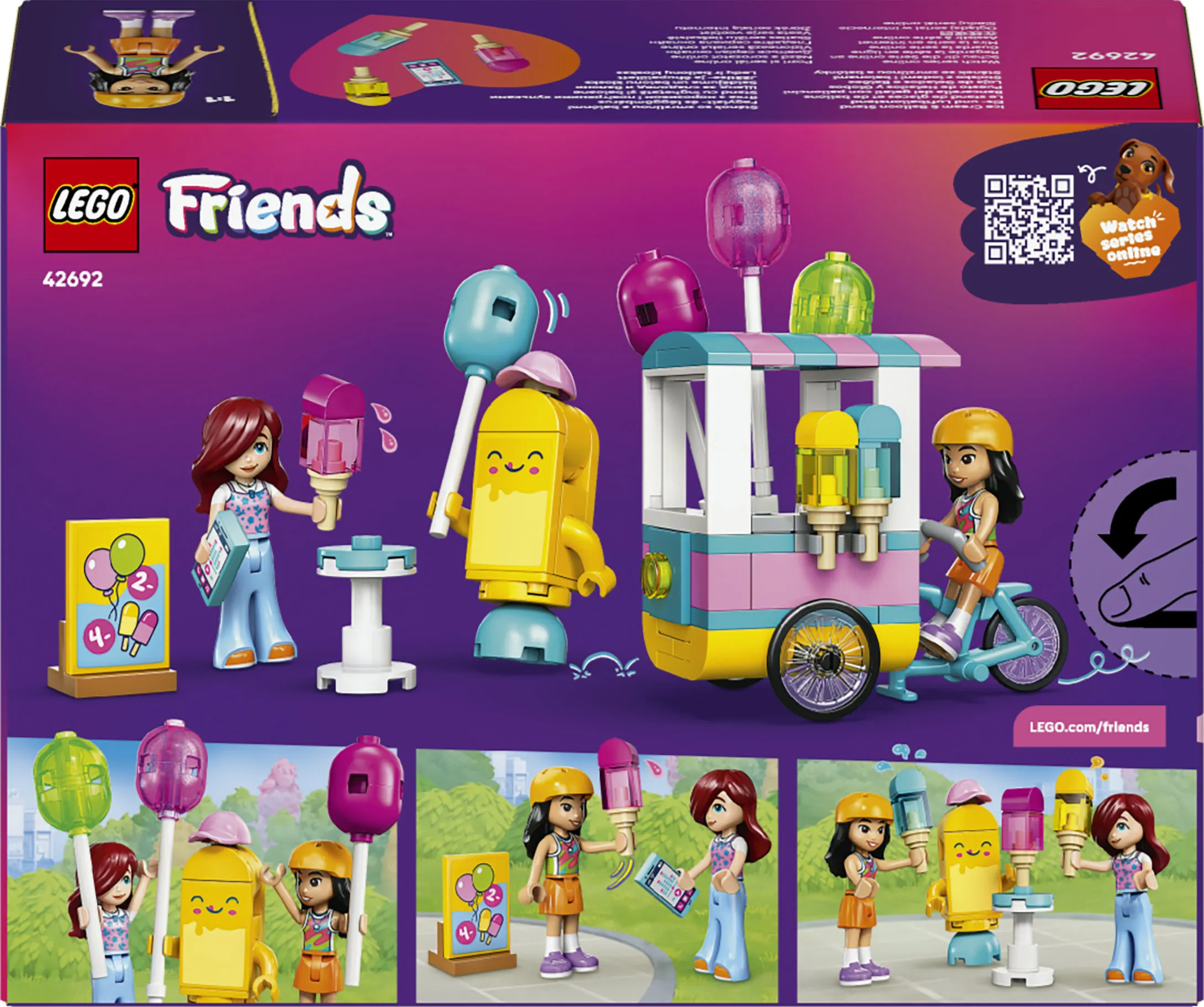 LEGO Friends Glass- och ballongkiosk 42692