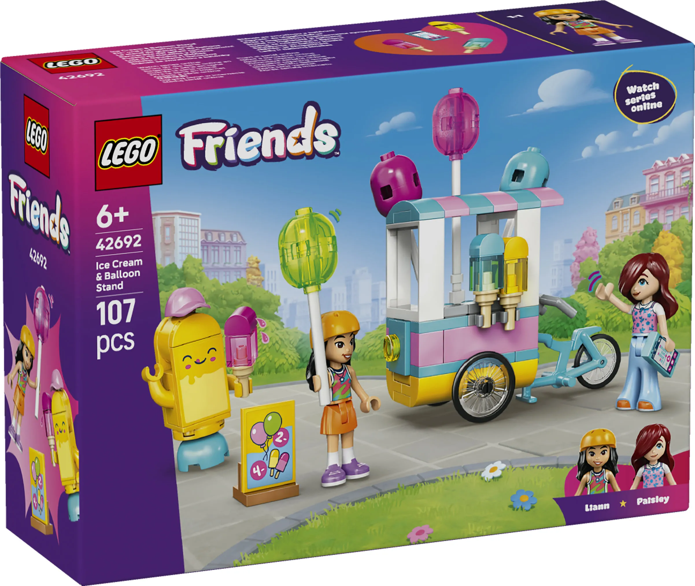 LEGO Friends Glass- och ballongkiosk 42692