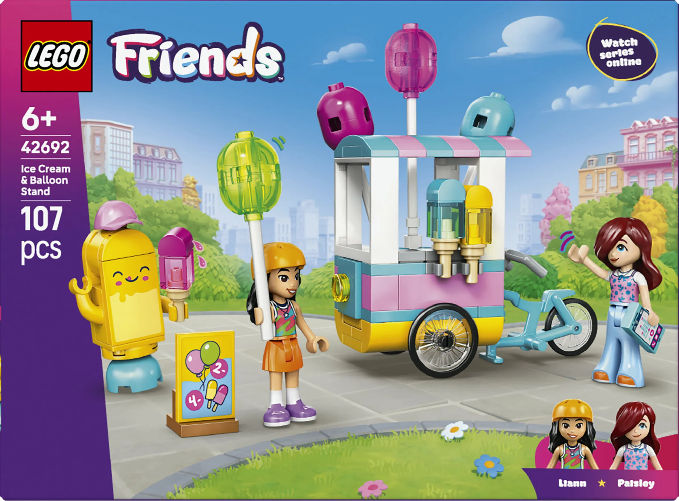 LEGO Friends Glass- och ballongkiosk 42692