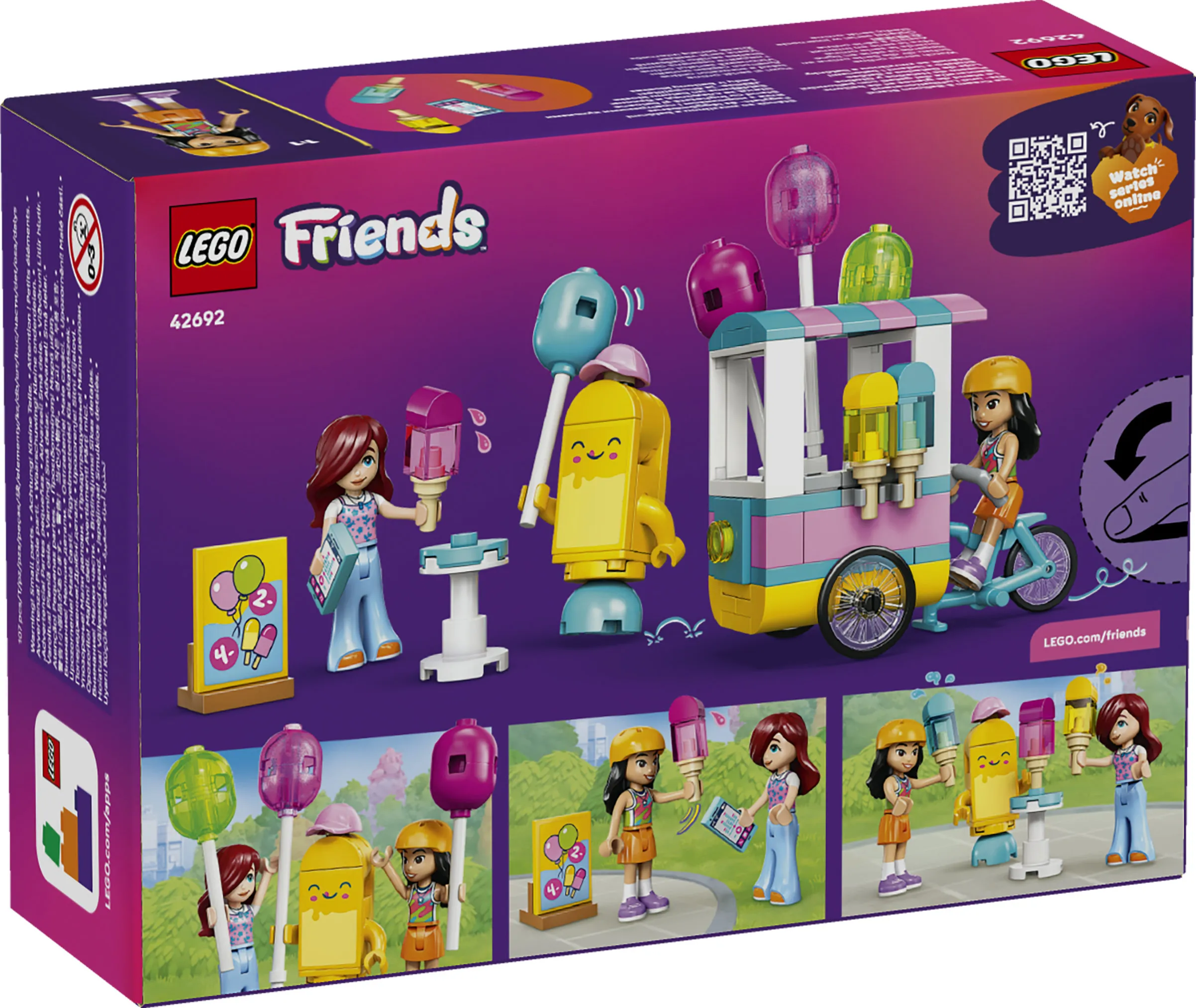 LEGO Friends Glass- och ballongkiosk 42692