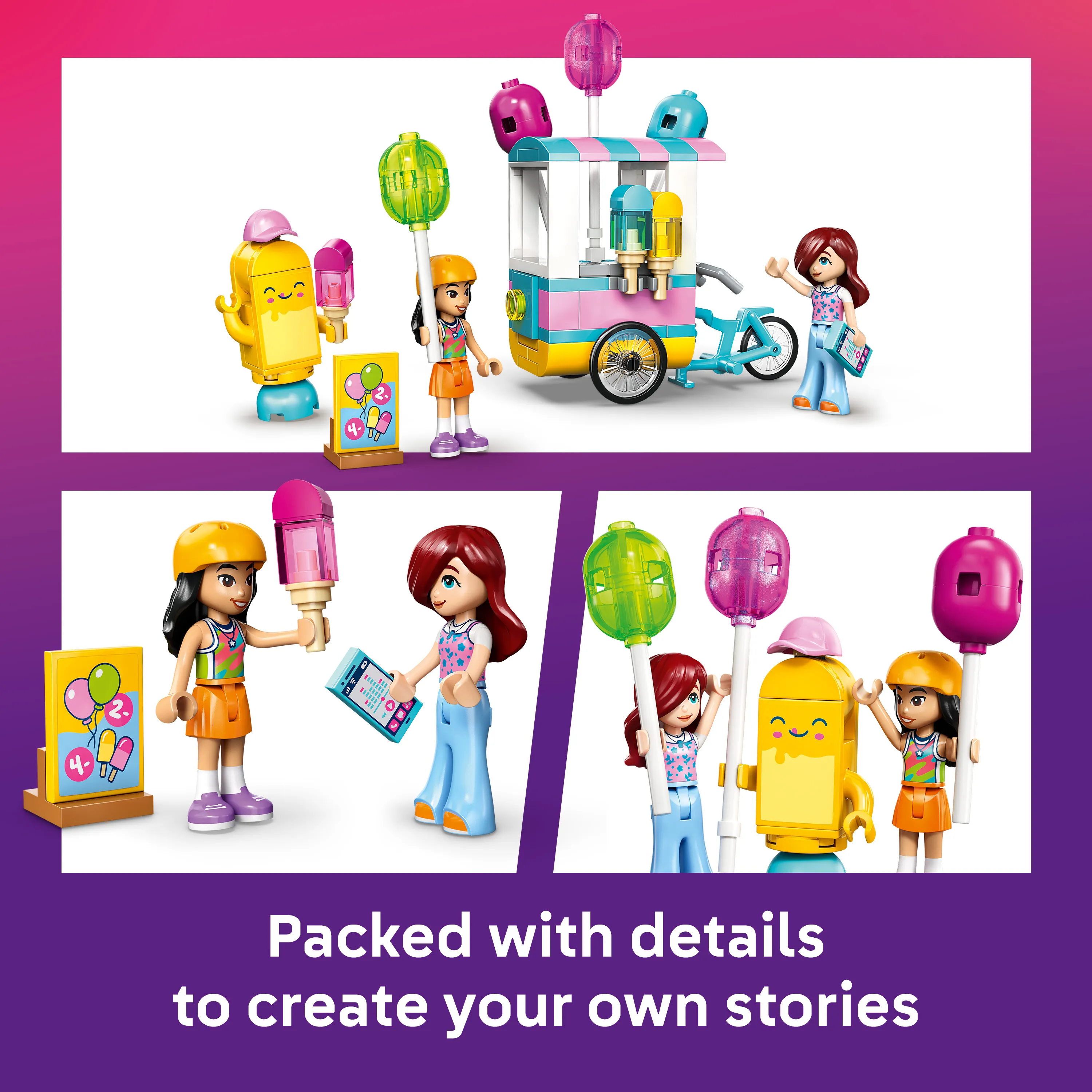 LEGO Friends Glass- och ballongkiosk 42692