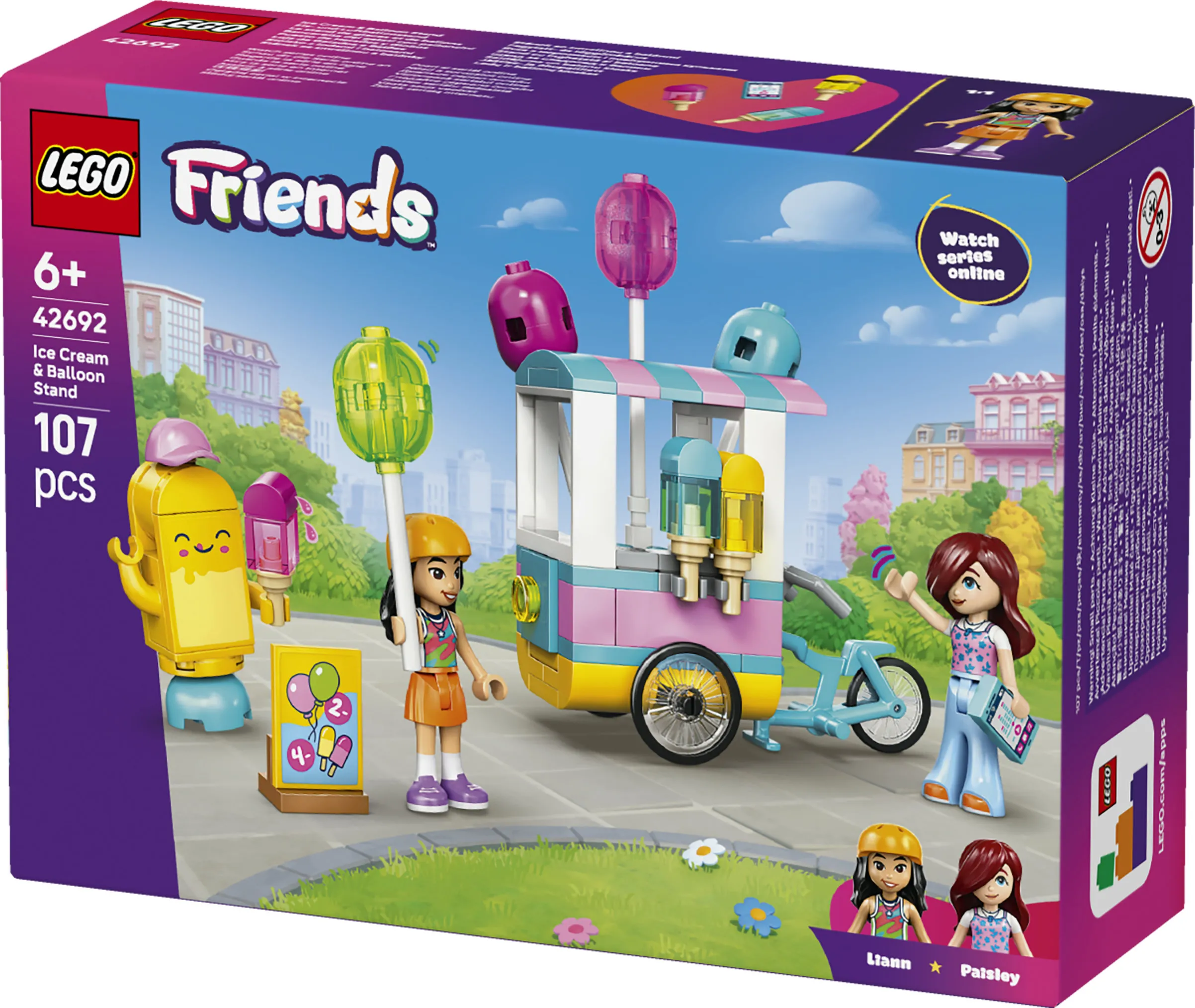 LEGO Friends Glass- och ballongkiosk 42692
