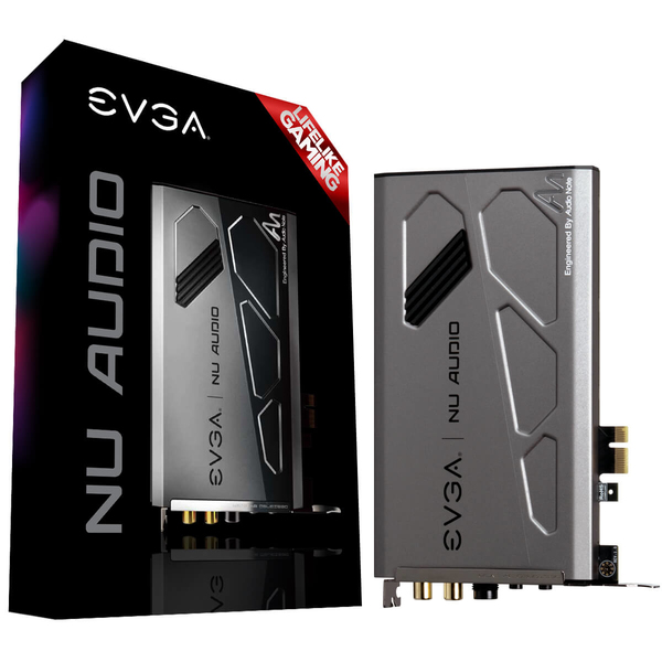 EVGA NU AUDIO PCIE CARD PCIE X1 GEN2 XMOS XCORE-200