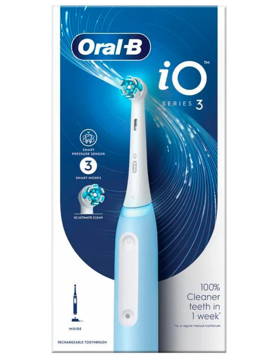 Oral-B iO3 Series Electric Toothbrush, Blue