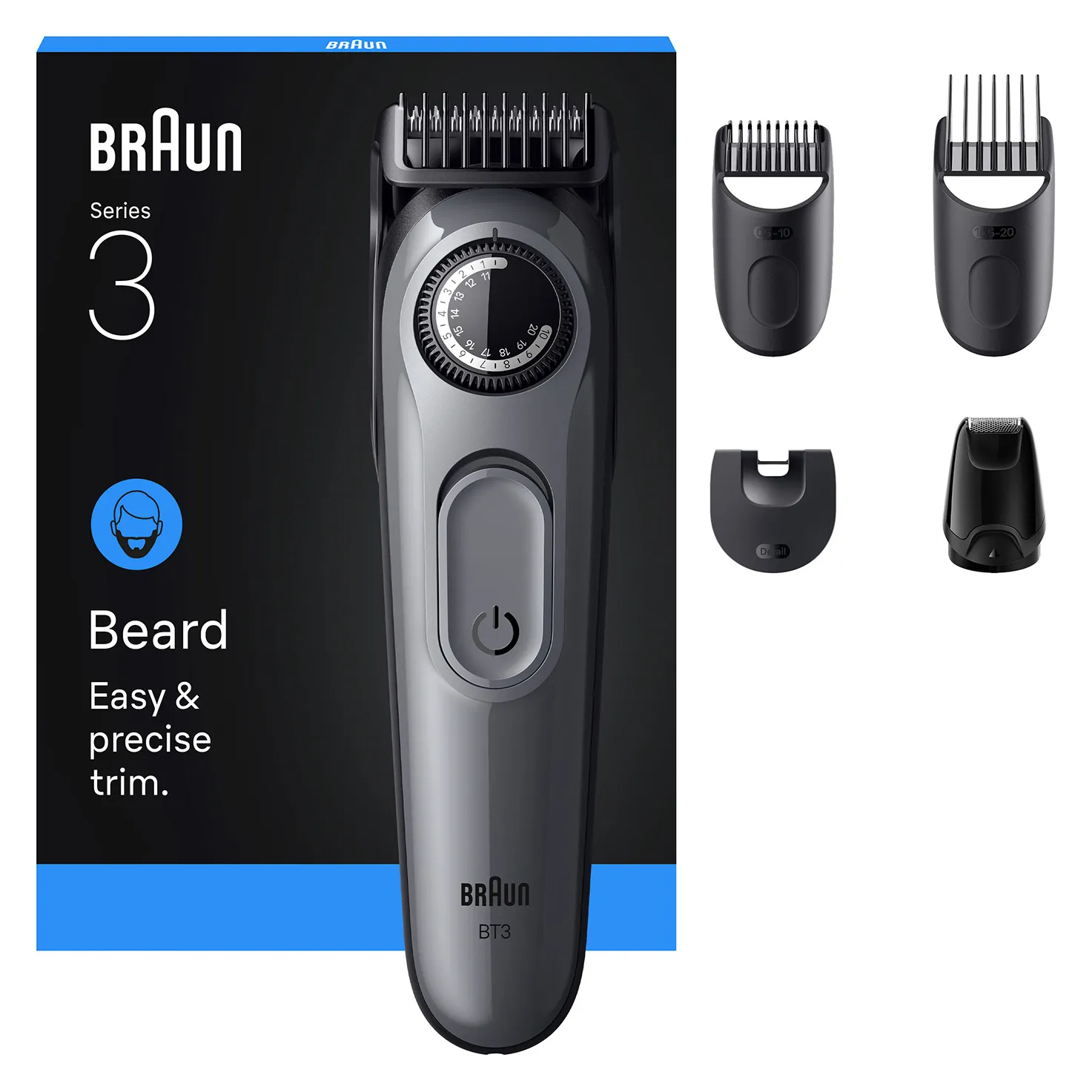 Braun BT3560 Series 3 -partatrimmeri