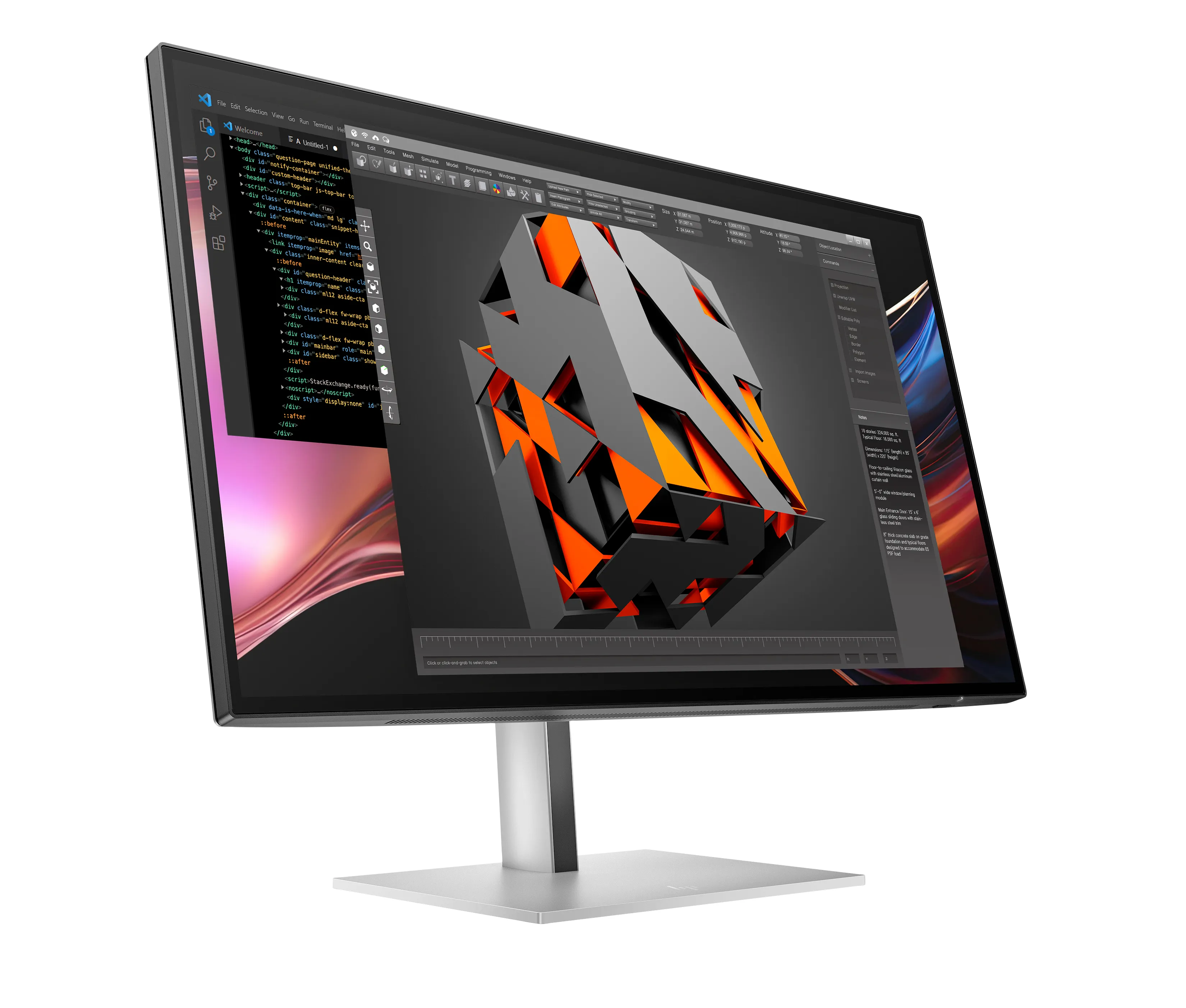 HP Series 7 Pro Thunderbolt 4 27&quot; QHD, IPS Black - monitor