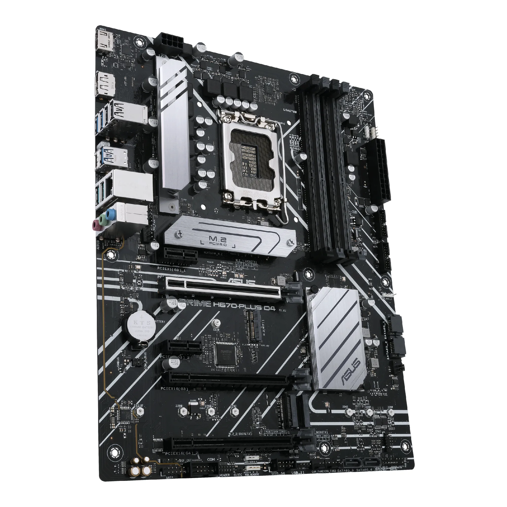 Asus Prime H670-Plus DDR4 ATX - motherboard