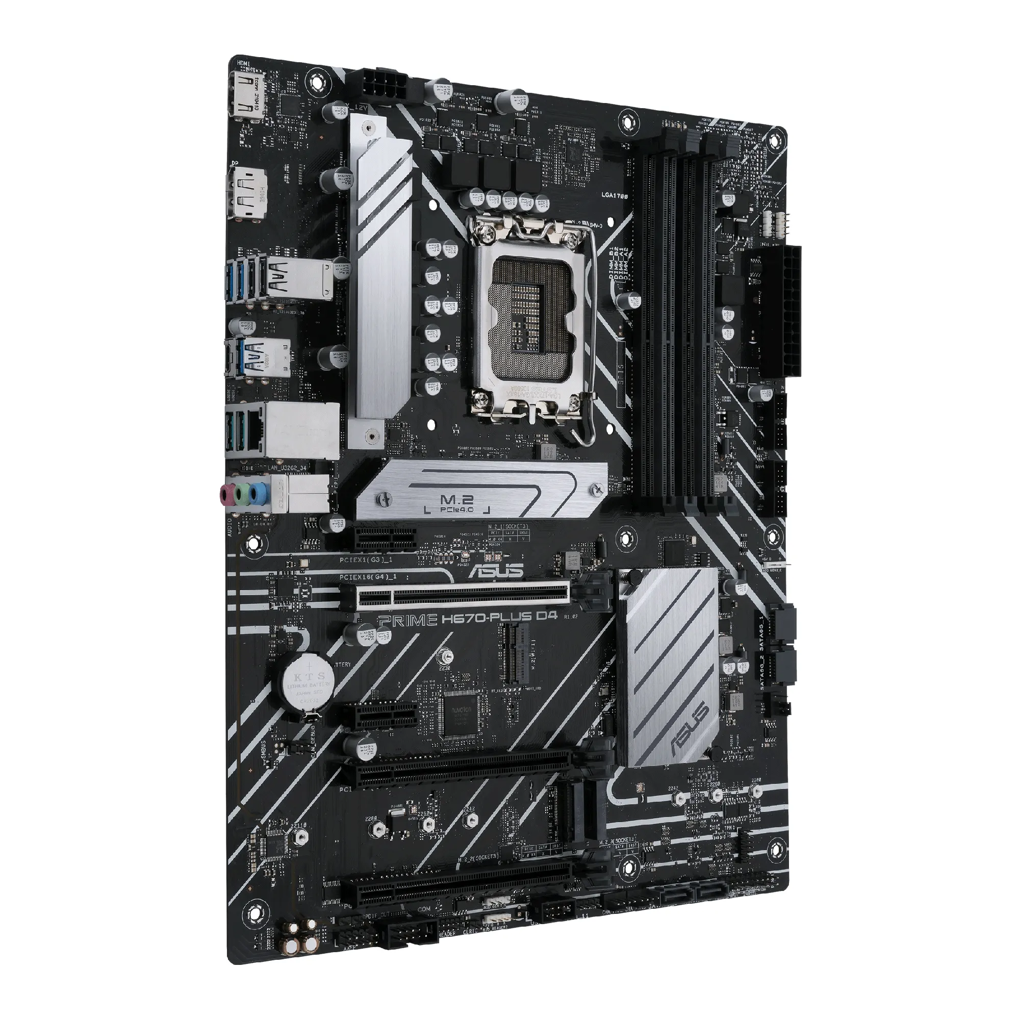 Asus Prime H670-Plus DDR4 ATX - motherboard