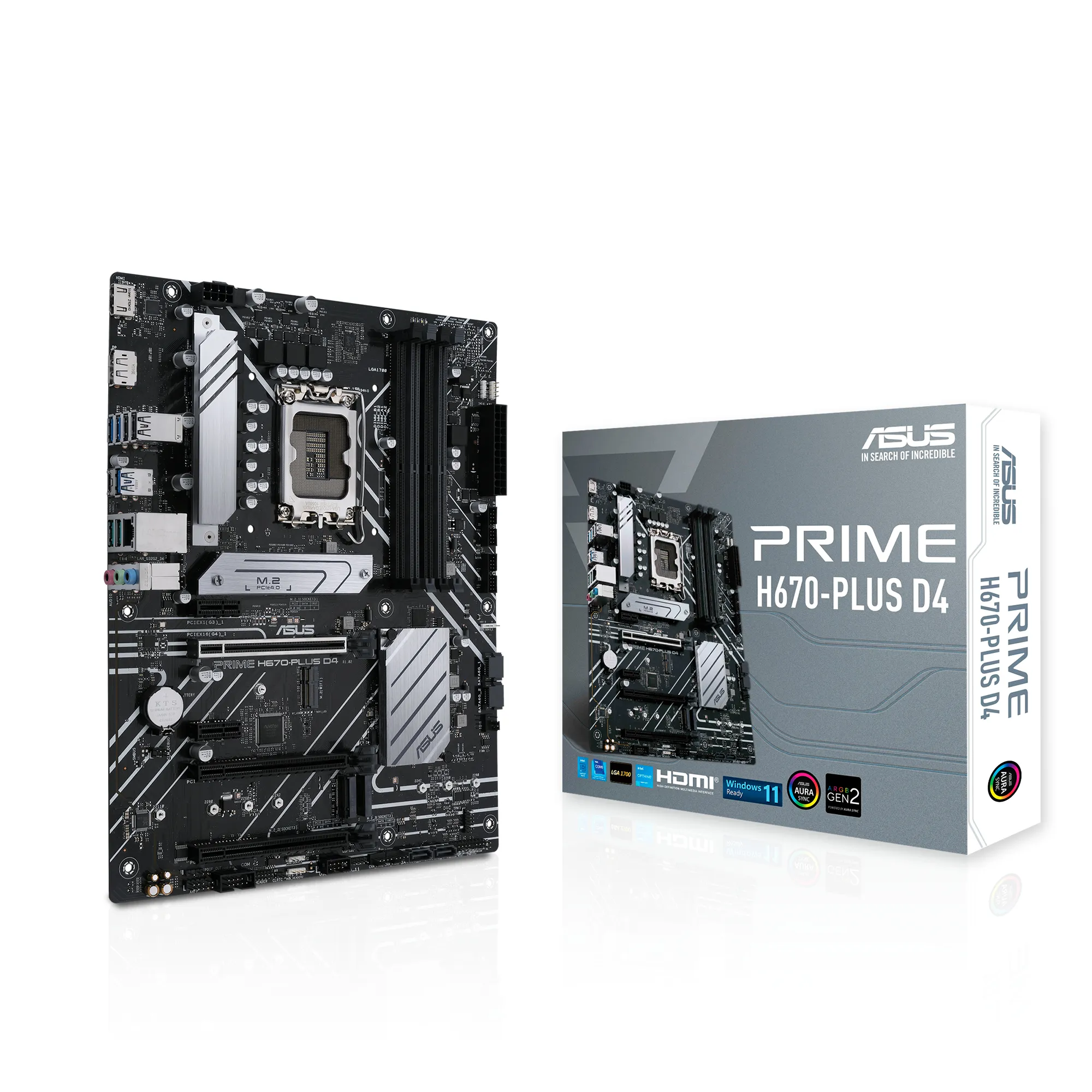Asus Prime H670-Plus DDR4 ATX - motherboard