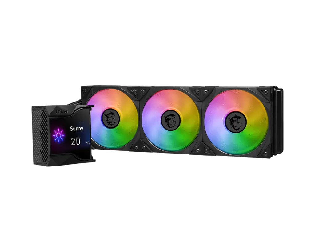 MSI MPG CoreLiquid D360 -vesijäähdytin, musta