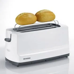 Severin AT 2234 - toaster, 4 slice(s),  Grey, White