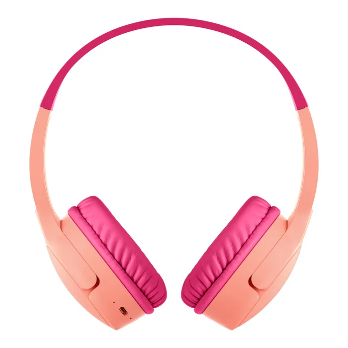 Belkin SoundForm Mini Kids -langattomat kuulokkeet mikrofonilla, Pinkki
