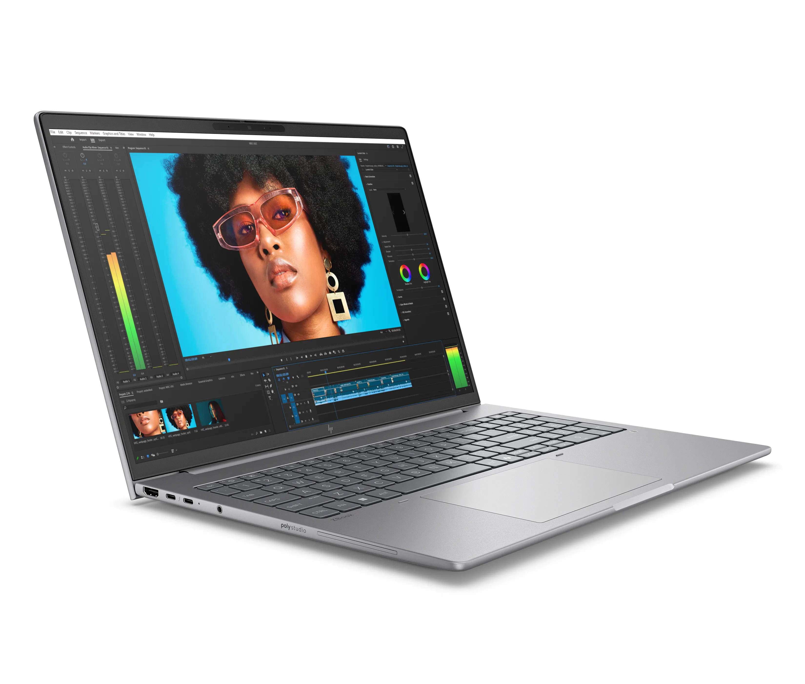 HP ZBook 8 G1i 16" Ultra 9 285H, 64 GB, 2 TB, RTX 500 Ada, Win 11 Pro - b&auml;rbar dator, silver