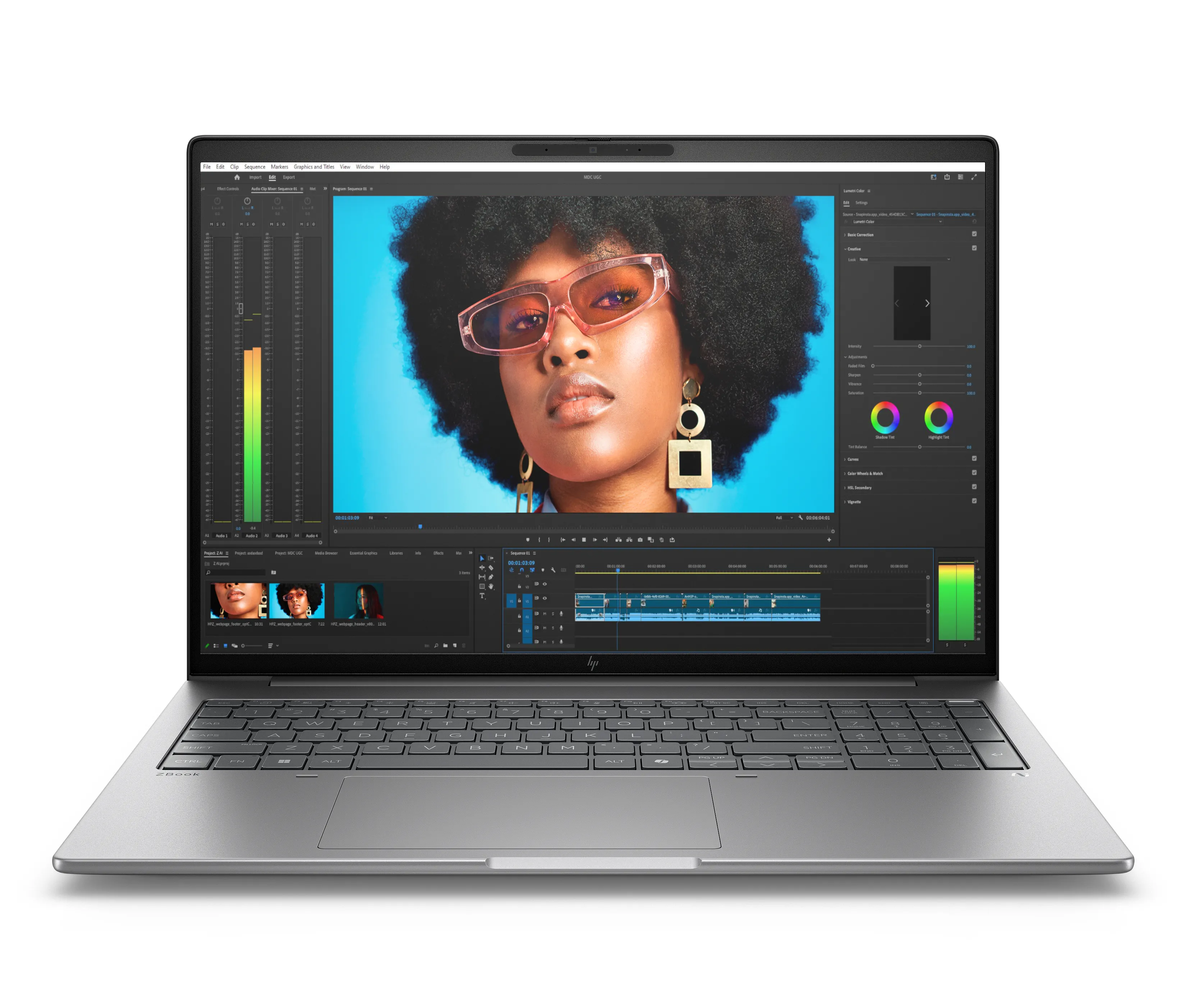 HP 16&quot; ZBook 8 G1i. Intel Core Ultra 9 285H, 64GB RAM, 2TB SSD, RTX 500 Ada 4GB, Windows 11 Pro - notebook