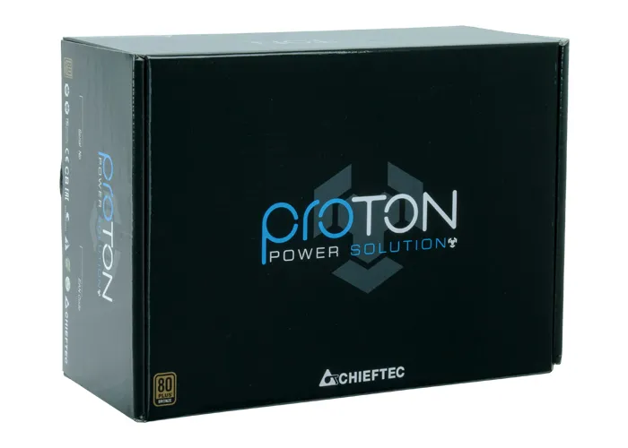 Chieftec Proton Series BDF-500S 500W - nätaggregat, 80 Plus Bronze