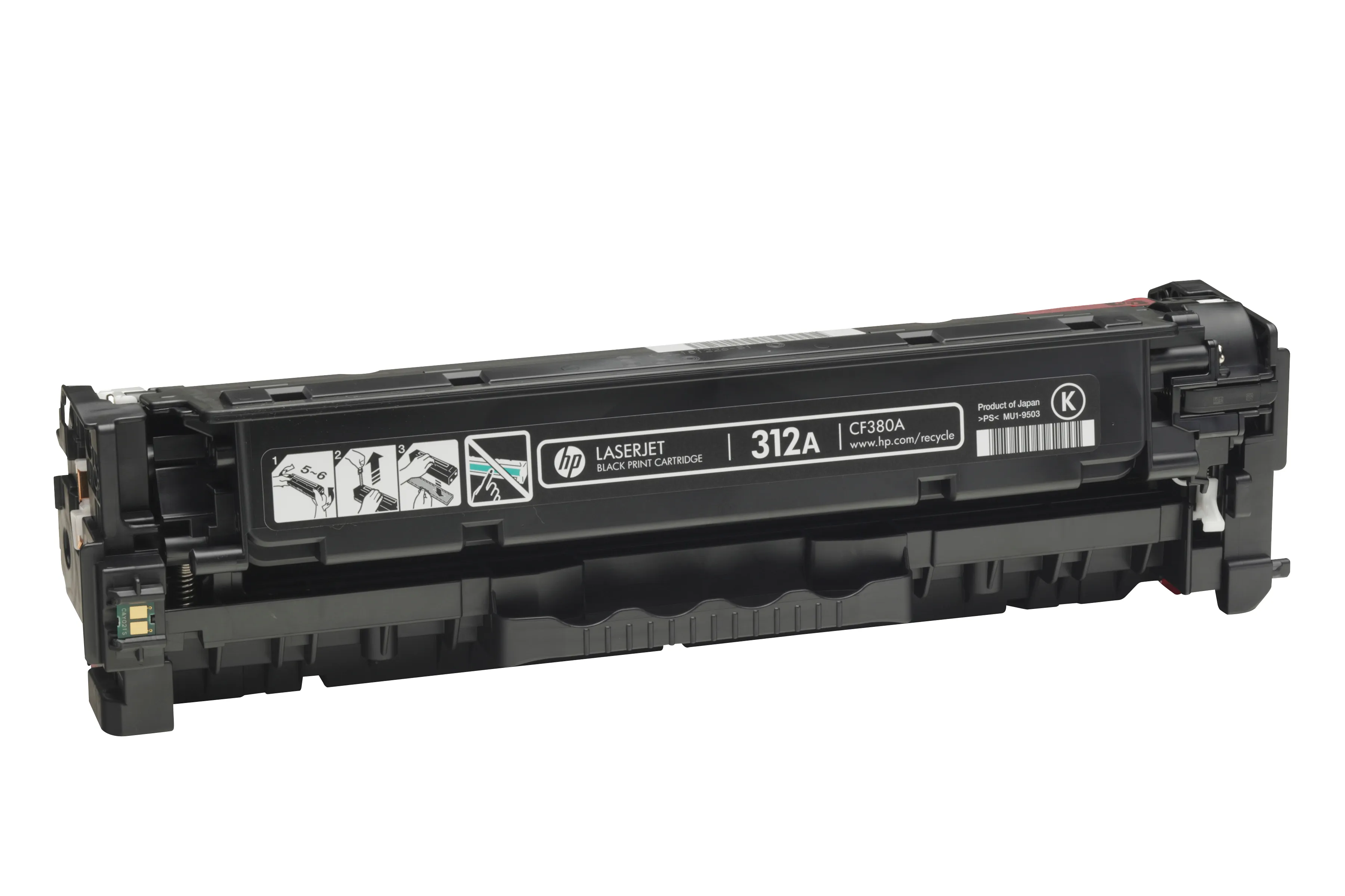 HP 312A CF380A toner cartridge, Black