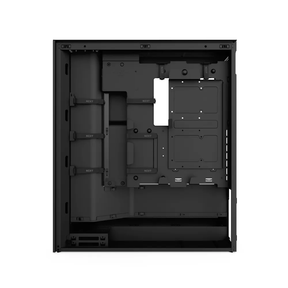 NZXT H7 Flow 2024 RGB -miditornikotelo, musta