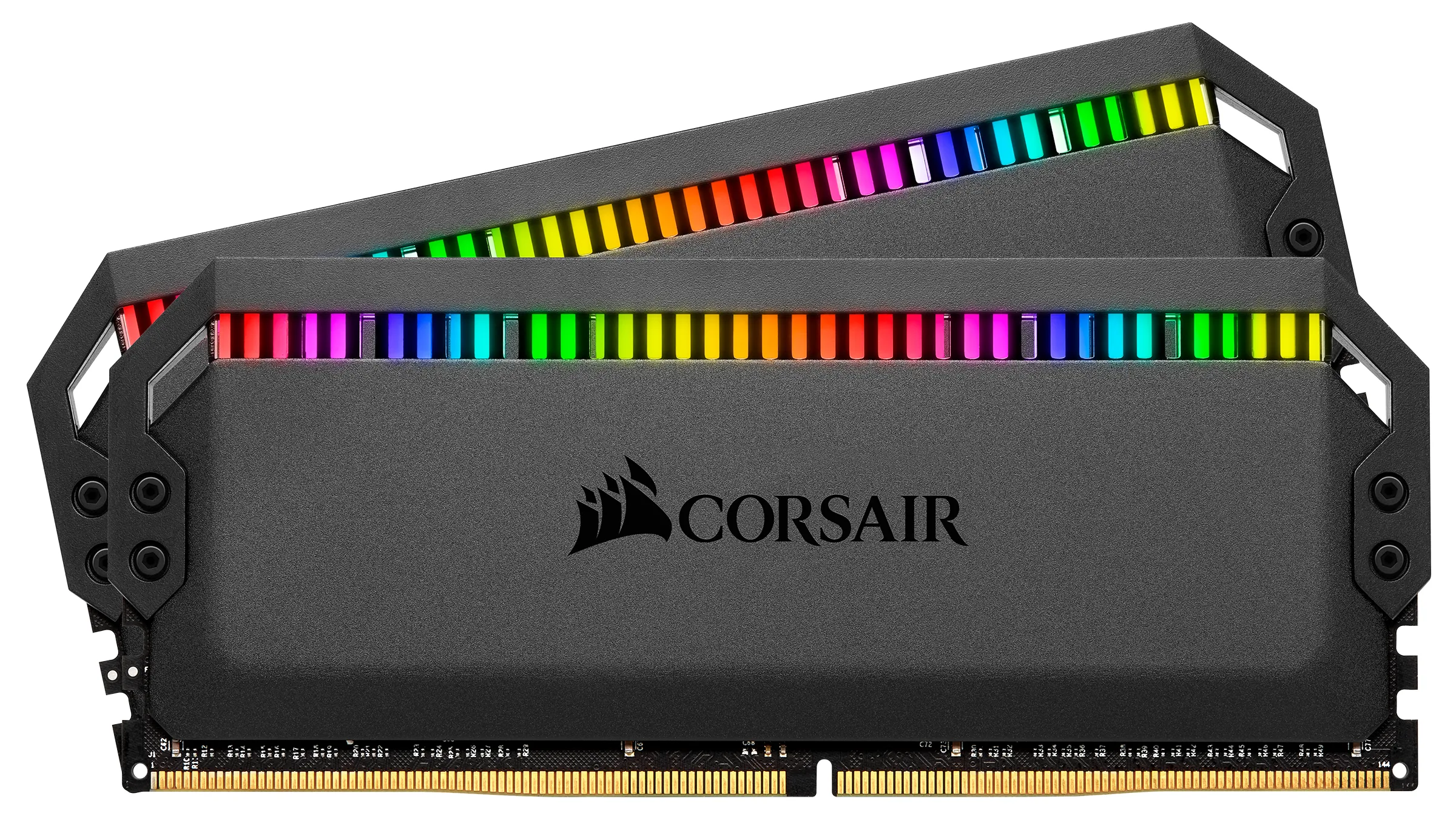 Corsair Dominator Platinum RGB 32 Gt (2 x 16 Gt) DDR4 3600 MHz, CL18 -muisti, Musta