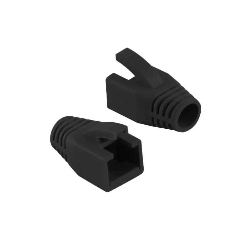 MicroConnect Cat7 Strain-Relief Boot, Black