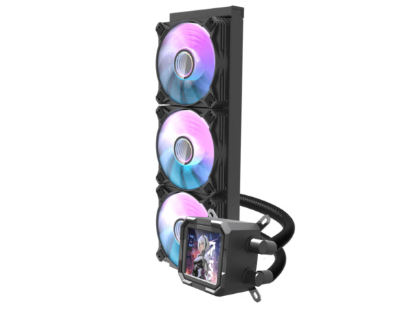 DARKFLASH DV360S 360 mm Liquid CPU Cooler with IPS LCD Display
