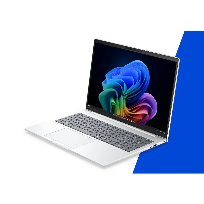 HP EliteBook 8 G2a 16" Ryzen AI 7 450, 32 Gt, 512 Gt, Win 11 Pro -kannettava, hopea
