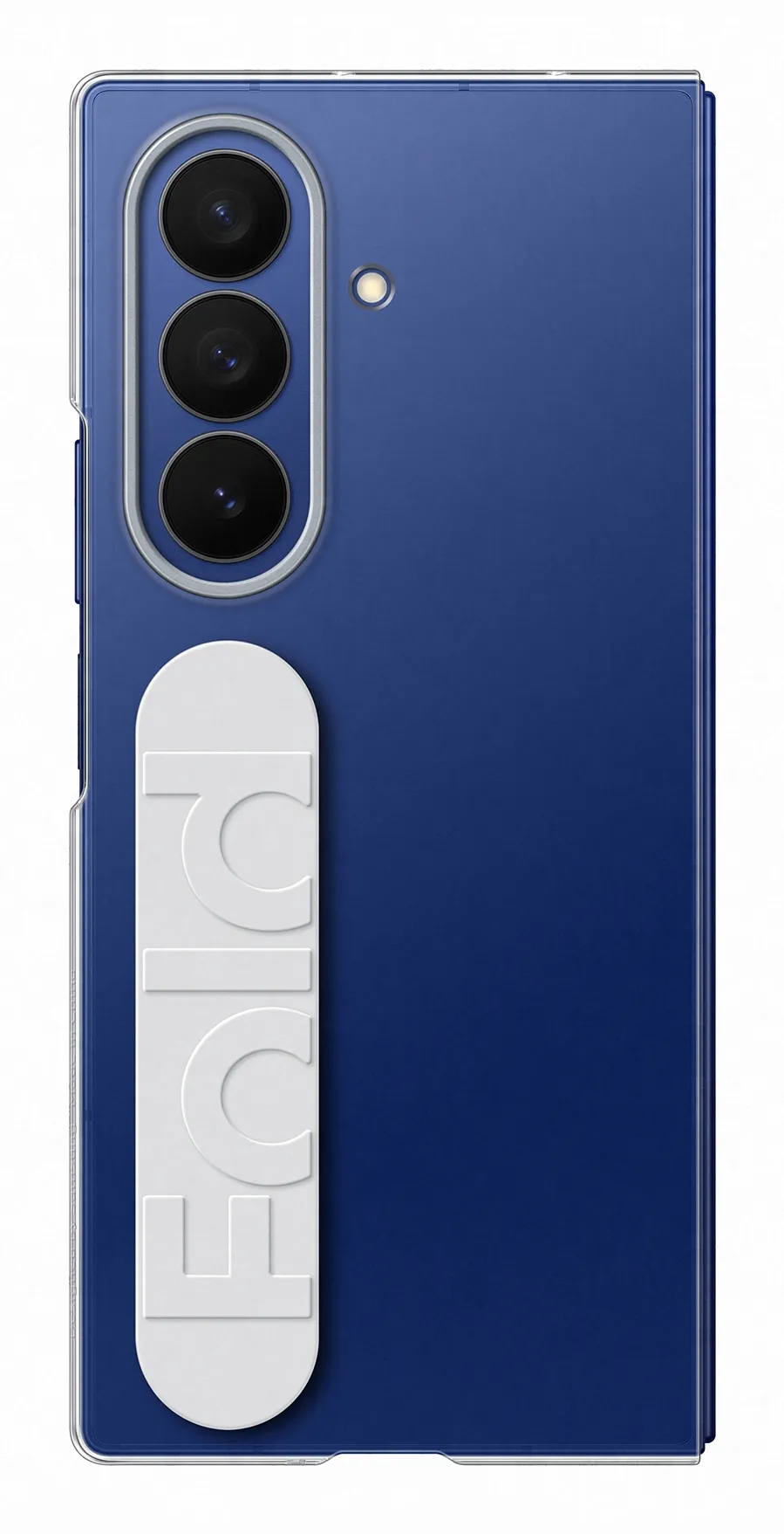 Samsung Galaxy Z Fold7 Clear Grip -suojakuori, L&auml;pin&auml;kyv&auml;
