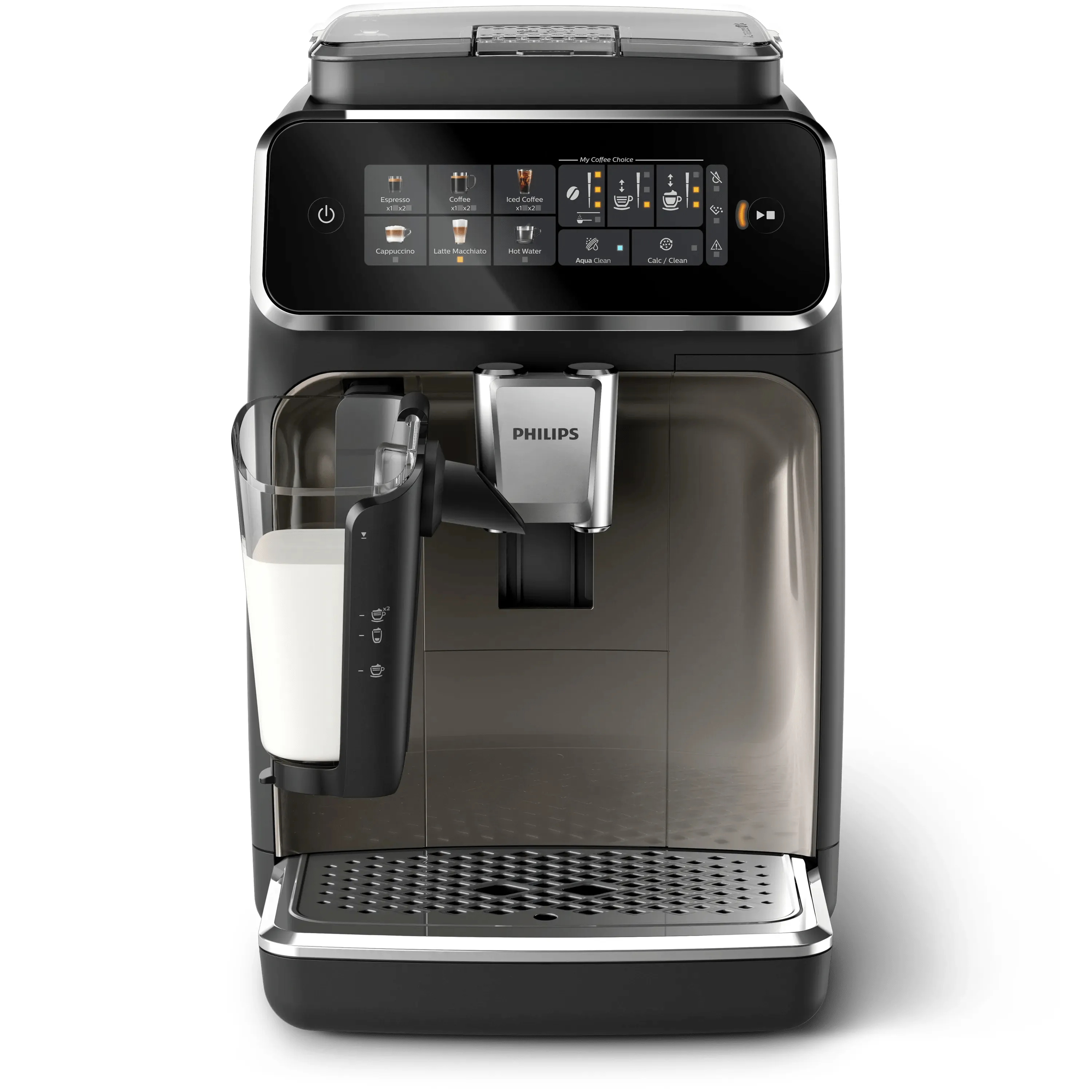 Philips Series 3300 EP3347/90 helautomatisk espressomaskin, svart, krom