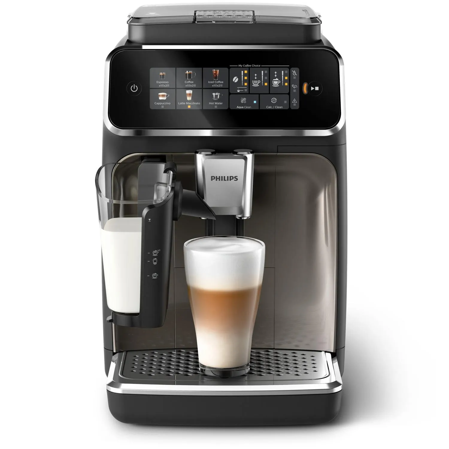 Philips Series 3300 Ep3347 - espressomaskin, Svart, Krom
