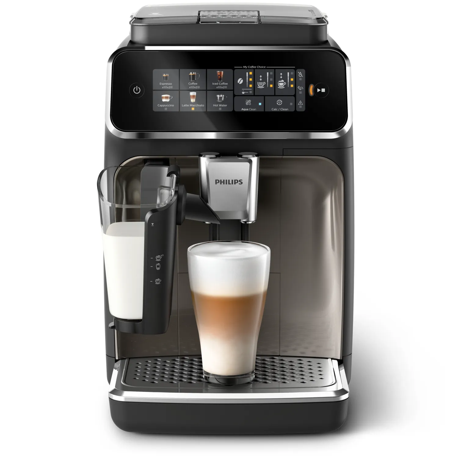 Philips Series 3300 Ep3347 - espressomaskin, Svart, Krom