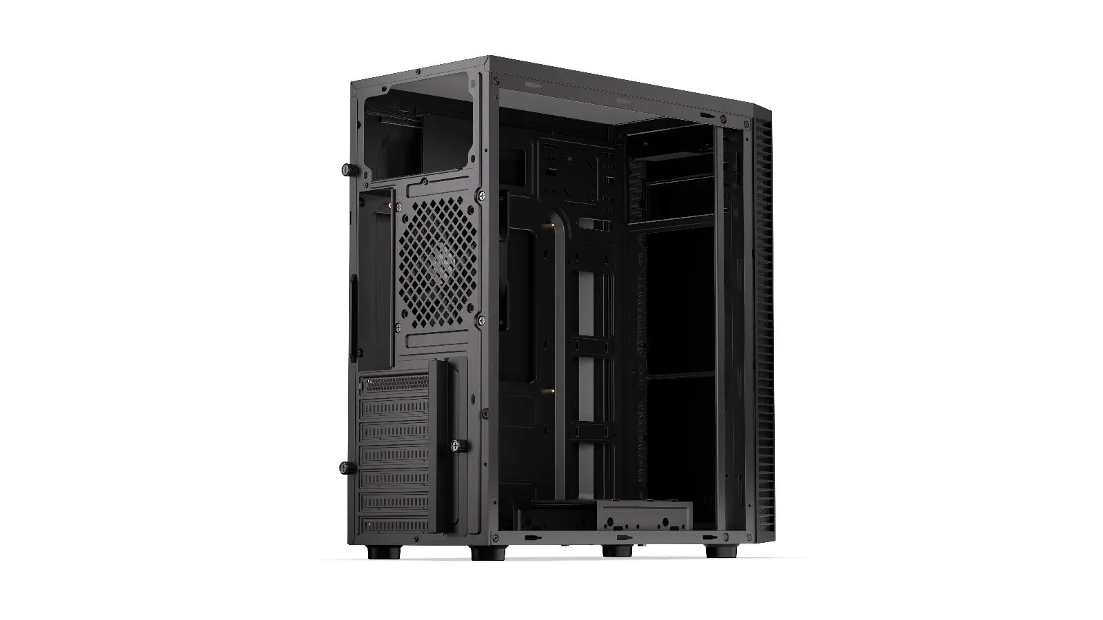 Endorfy Armis 100 Solid - midi case, black