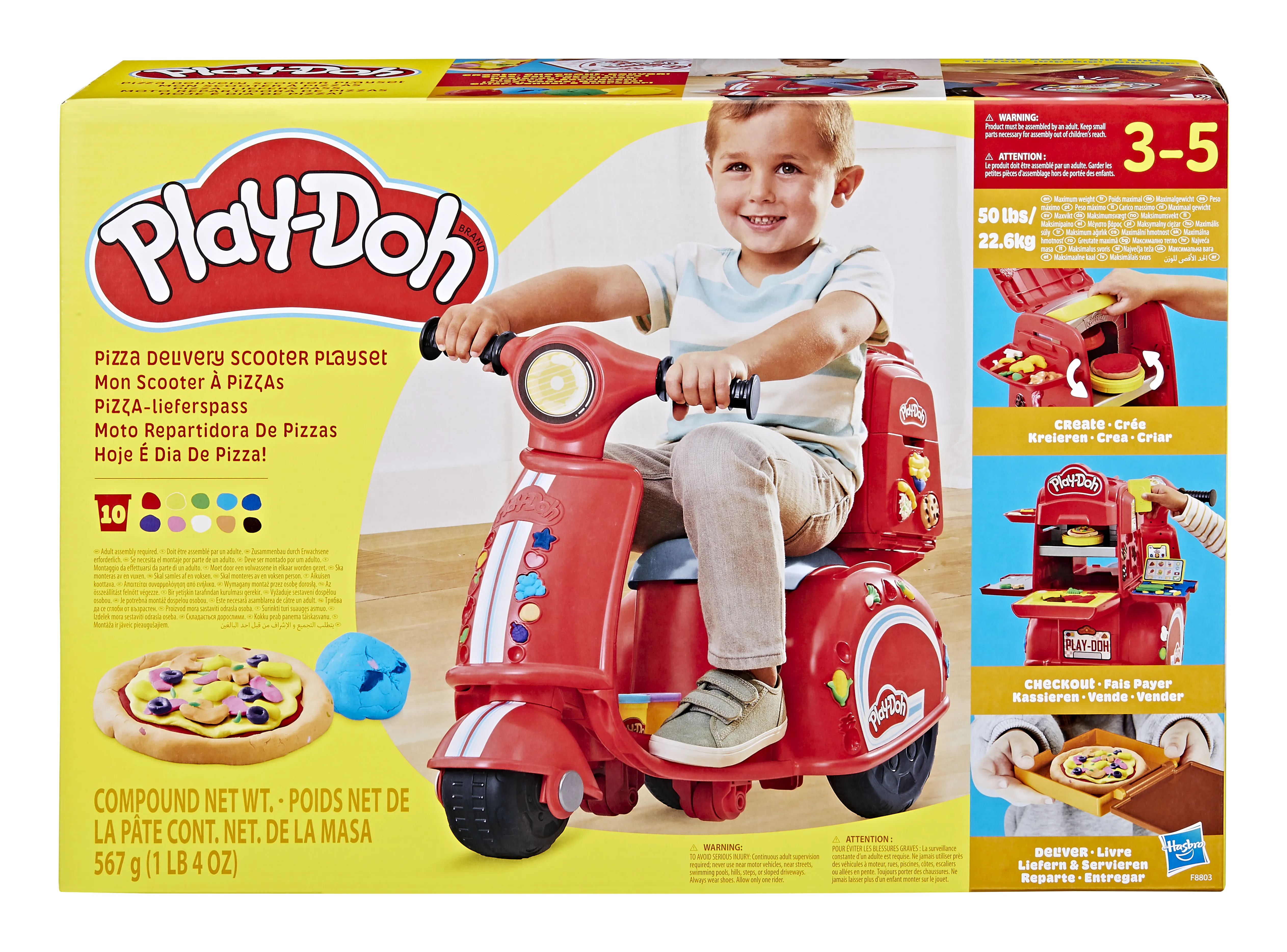 Play-Doh Pizza Delivery Scooter