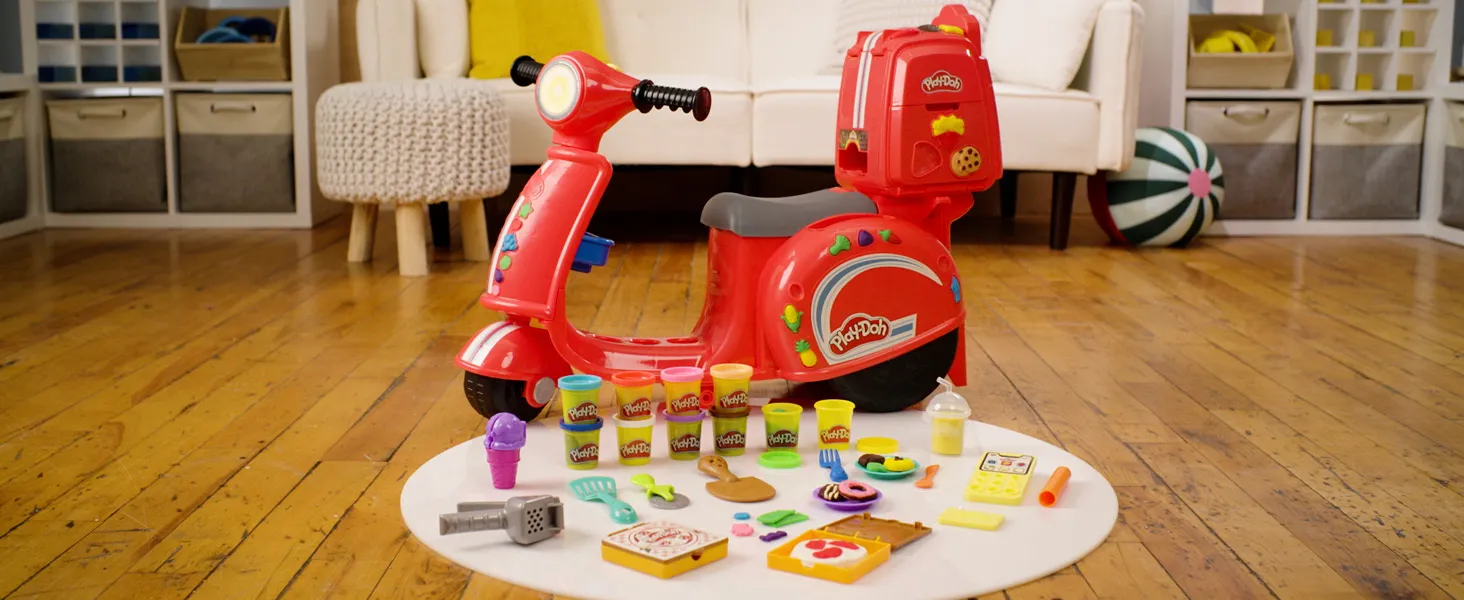 Play-Doh Pizza Delivery Scooter
