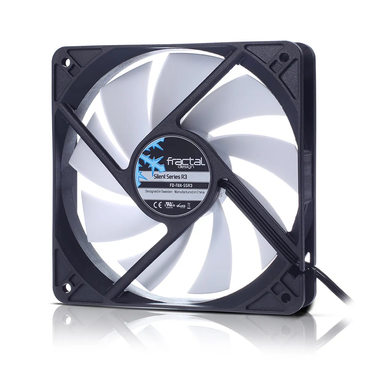 Fractal Design Silent Series R3, 40mm - chassi fl&auml;kt