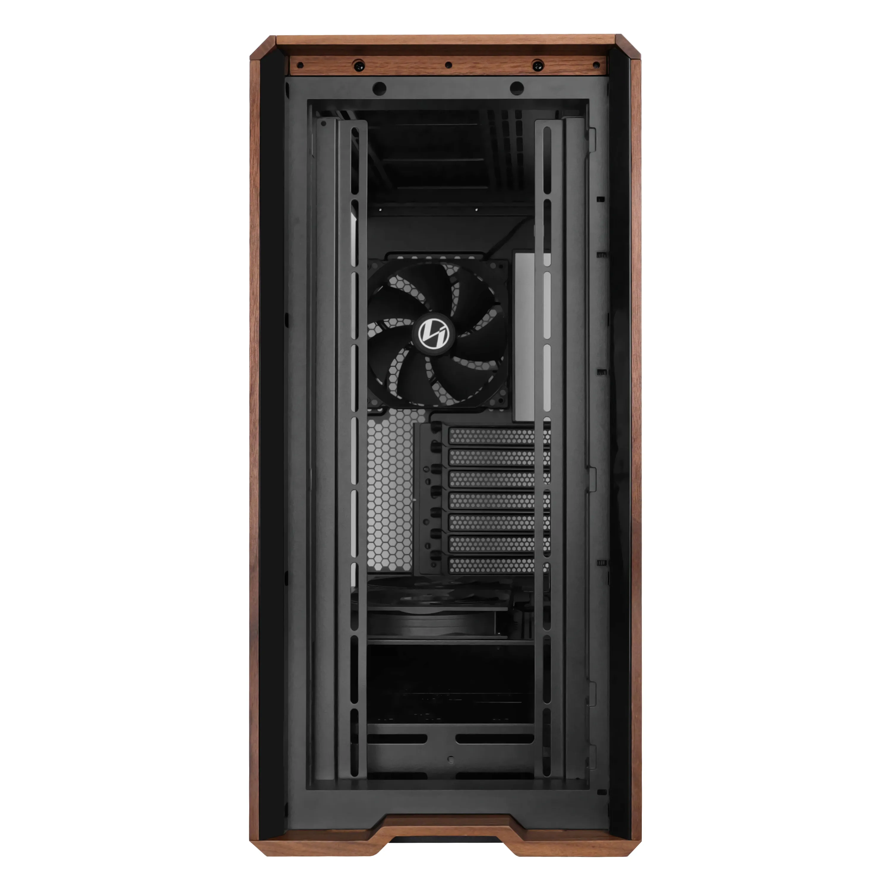 Lian Li Lancool 217 Midi-Tower Case with window and RGB lighting, Black