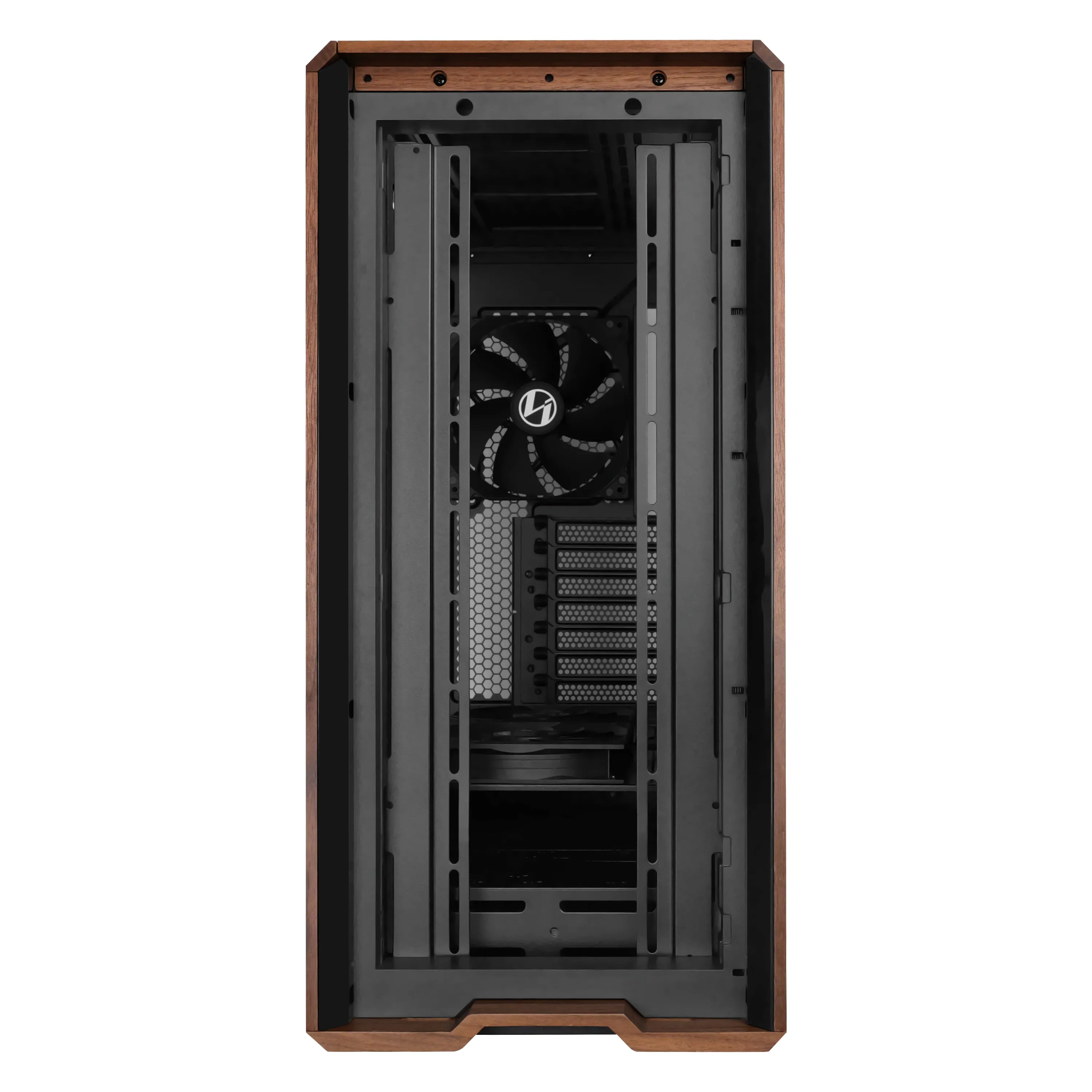 Lian Li Lancool 217 Midi-Tower Case with window and RGB lighting, Black