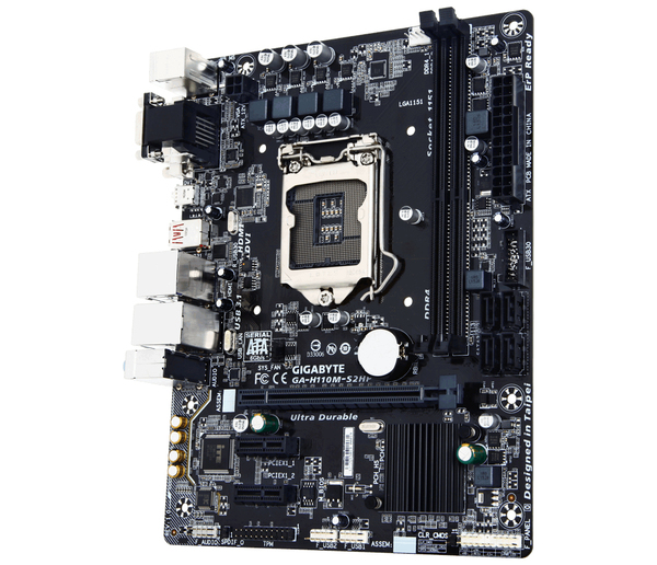 Gigabyte H110, mATX moderkort