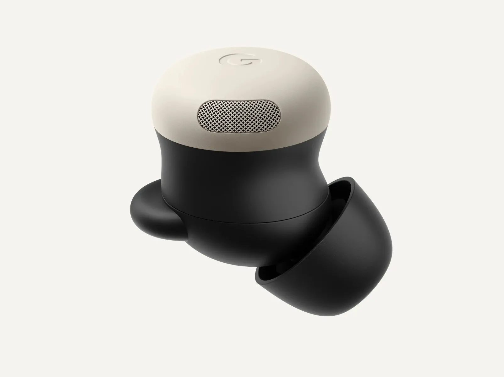 Google Pixel Buds Pro 2 - tr&aring;dl&ouml;sa h&ouml;rlurar, Porcelain