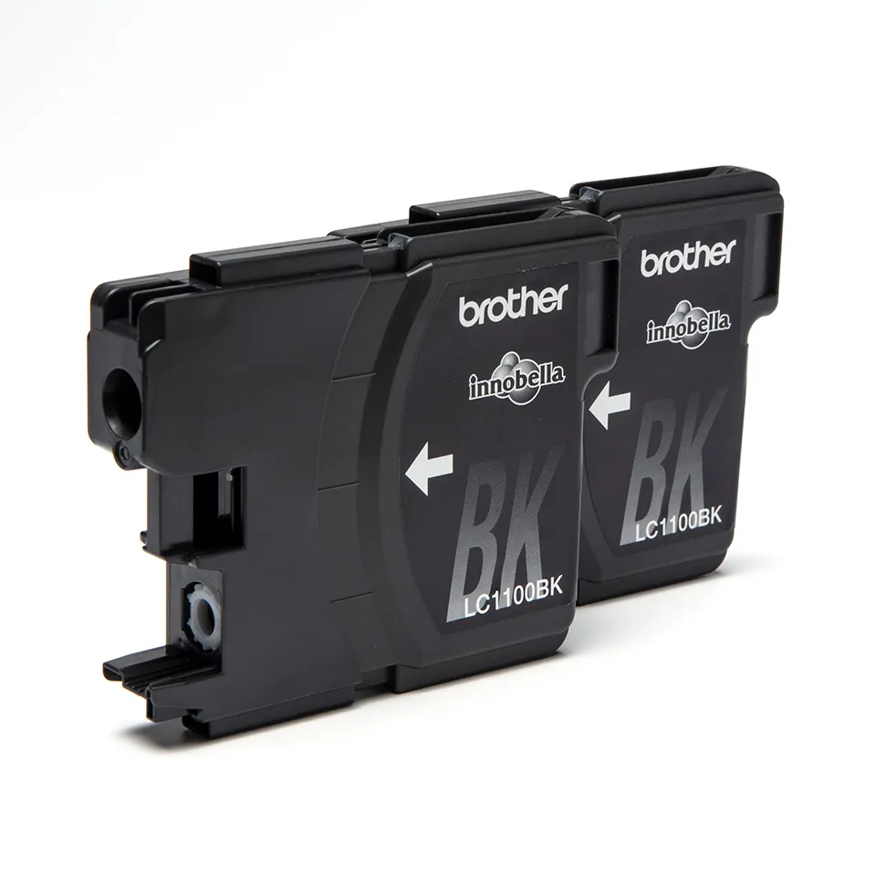 Brother LC1100BK -mustekasettipakkaus, musta, 2 kpl