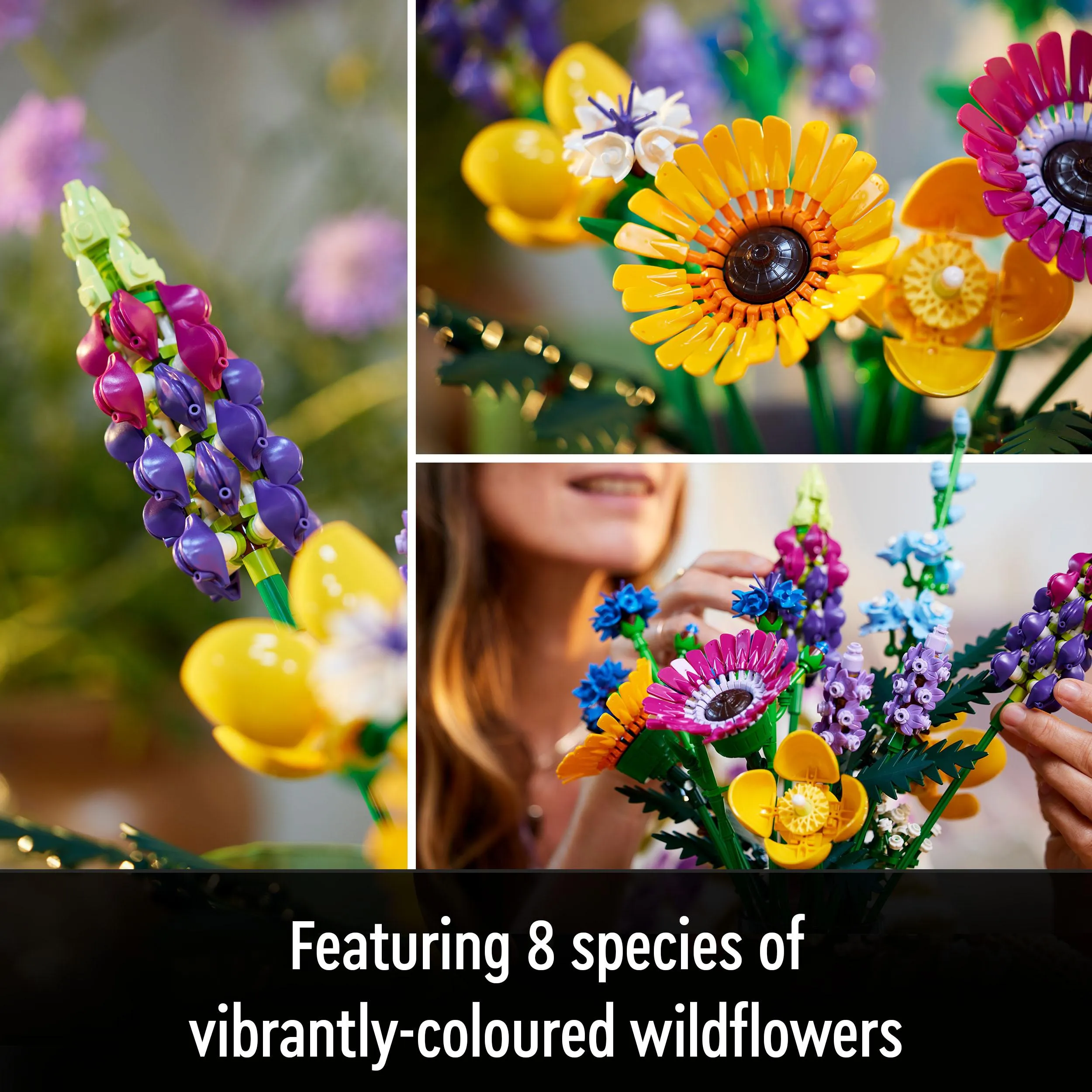 LEGO Icons Wildflower Bouquet 10313