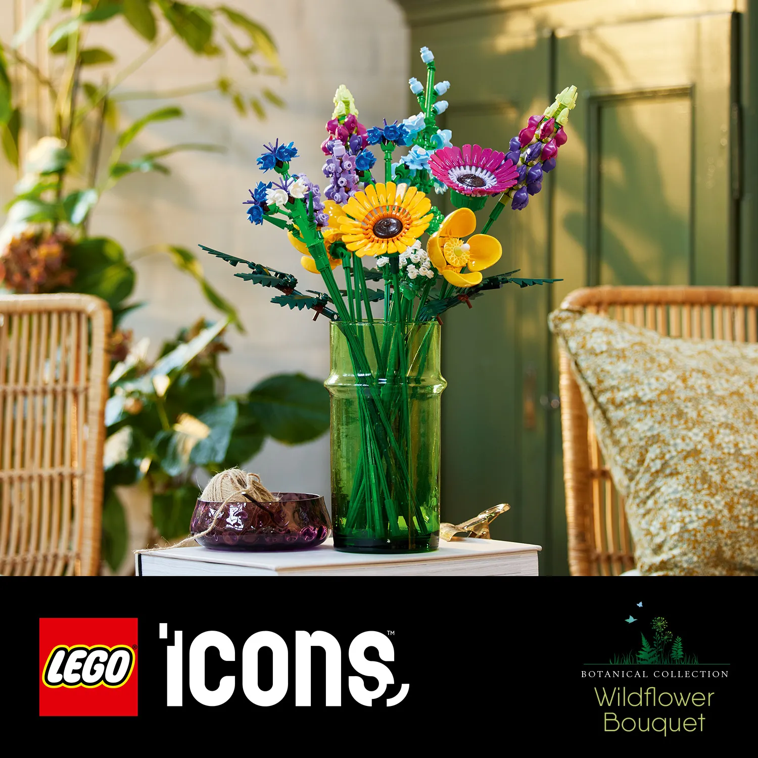 LEGO Icons Wildflower Bouquet 10313